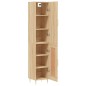 vidaXL Highboard Sonoma-Eiche 34,5x34x180 cm Holzwerkstoff vidaXL Highboard Sonoma-Eiche 34,5x34x180 cm Holzwerkstoff