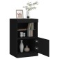 vidaXL Sideboard mit LED-Leuchten Schwarz 41x37x67 cm vidaXL Sideboard mit LED-Leuchten Schwarz 41x37x67 cm