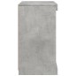 vidaXL Sideboard mit LED-Leuchten Betongrau 41x37x67 cm vidaXL Sideboard mit LED-Leuchten Betongrau 41x37x67 cm