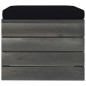 Garten-Paletten-Hocker 2 Stk. mit Kissen Kiefer Massivholz Garten-Paletten-Hocker 2 Stk. mit Kissen Kiefer Massivholz