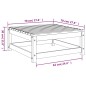 vidaXL Gartenhocker 70x70x30 cm Massivholz Douglasie vidaXL Gartenhocker 70x70x30 cm Massivholz Douglasie