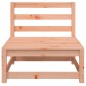 vidaXL Gartensofa ohne Armlehnen mit Hocker Massivholz Douglasie vidaXL Gartensofa ohne Armlehnen mit Hocker Massivholz Douglasie