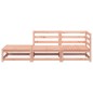 vidaXL Gartensofa mit Hocker 2-Sitzer Massivholz Douglasie vidaXL Gartensofa mit Hocker 2-Sitzer Massivholz Douglasie