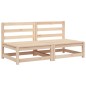 vidaXL Gartensofas ohne Armlehnen 2 Stk. 70x70x67 cm Massivholz Kiefer vidaXL Gartensofas ohne Armlehnen 2 Stk. 70x70x67 cm Massivholz Kiefer