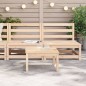 vidaXL Gartensofas ohne Armlehnen 2 Stk. 70x70x67 cm Massivholz Kiefer vidaXL Gartensofas ohne Armlehnen 2 Stk. 70x70x67 cm Massivholz Kiefer