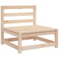 vidaXL Gartensofas ohne Armlehnen 2 Stk. 70x70x67 cm Massivholz Kiefer vidaXL Gartensofas ohne Armlehnen 2 Stk. 70x70x67 cm Massivholz Kiefer