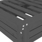 vidaXL Verkleidung für Sonnenschirmständer Grau Massivholz Kiefer vidaXL Verkleidung für Sonnenschirmständer Grau Massivholz Kiefer