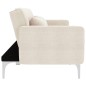 vidaXL Schlafsofa Creme Stoff vidaXL Schlafsofa Creme Stoff