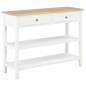 vidaXL Sideboard Weiß 110×35×80 cm MDF vidaXL Sideboard Weiß 110×35×80 cm MDF