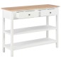 vidaXL Sideboard Weiß 110×35×80 cm MDF vidaXL Sideboard Weiß 110×35×80 cm MDF