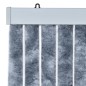 vidaXL Insektenschutz-Vorhang Silbern 90x200 cm Chenille vidaXL Insektenschutz-Vorhang Silbern 90x200 cm Chenille