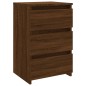 vidaXL Nachttisch Braun Eichen-Optik 40x35x62,5 cm Holzwerkstoff vidaXL Nachttisch Braun Eichen-Optik 40x35x62,5 cm Holzwerkstoff