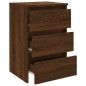 vidaXL Nachttisch Braun Eichen-Optik 40x35x62,5 cm Holzwerkstoff vidaXL Nachttisch Braun Eichen-Optik 40x35x62,5 cm Holzwerkstoff