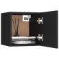 vidaXL 8-tlg. TV-Schrank-Set Schwarz Holzwerkstoff vidaXL 8-tlg. TV-Schrank-Set Schwarz Holzwerkstoff