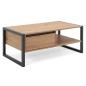 Finori Couchtisch Denver 55 Artisan-Eiche und Anthrazit Finori Couchtisch Denver 55 Artisan-Eiche und Anthrazit