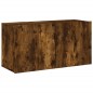 vidaXL 5-tlg. Wohnwand Räuchereiche Holzwerkstoff vidaXL 5-tlg. Wohnwand Räuchereiche Holzwerkstoff