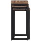 vidaXL Satztische 3 Stk. Massivholz Teak vidaXL Satztische 3 Stk. Massivholz Teak