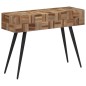 vidaXL Konsolentisch 110x34x80 cm Recyceltes Massivholz Teak vidaXL Konsolentisch 110x34x80 cm Recyceltes Massivholz Teak