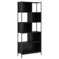 vidaXL Bücherregal Schwarz 72x28x172 cm Holzwerkstoff vidaXL Bücherregal Schwarz 72x28x172 cm Holzwerkstoff