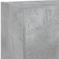 vidaXL 5-tlg. Wohnwand mit LED-Beleuchtung Betongrau Holzwerkstoff vidaXL 5-tlg. Wohnwand mit LED-Beleuchtung Betongrau Holzwerkstoff