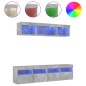 vidaXL 5-tlg. Wohnwand mit LED-Beleuchtung Betongrau Holzwerkstoff vidaXL 5-tlg. Wohnwand mit LED-Beleuchtung Betongrau Holzwerkstoff