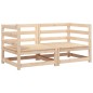 vidaXL Garten-Ecksofas 2 Stk. 70x70x67 cm Massivholz Kiefer vidaXL Garten-Ecksofas 2 Stk. 70x70x67 cm Massivholz Kiefer