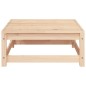vidaXL Gartensofa mit Fußhocker 2-Sitzer Massivholz Kiefer vidaXL Gartensofa mit Fußhocker 2-Sitzer Massivholz Kiefer