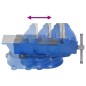 vidaXL Schraubstock Blau 150 mm Gusseisen vidaXL Schraubstock Blau 150 mm Gusseisen