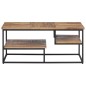 vidaXL Couchtisch 90x50x39 cm Recyceltes Massivholz Teak vidaXL Couchtisch 90x50x39 cm Recyceltes Massivholz Teak