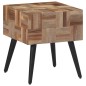 vidaXL Beistelltisch 40x40x45 cm Recyceltes Massivholz Teak vidaXL Beistelltisch 40x40x45 cm Recyceltes Massivholz Teak