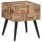 vidaXL Beistelltisch 40x40x45 cm Recyceltes Massivholz Teak vidaXL Beistelltisch 40x40x45 cm Recyceltes Massivholz Teak