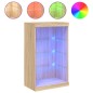 vidaXL Sideboard mit LED-Leuchten Sonoma-Eiche 60,5x37x100 cm vidaXL Sideboard mit LED-Leuchten Sonoma-Eiche 60,5x37x100 cm