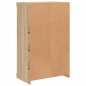 vidaXL Sideboard mit LED-Leuchten Sonoma-Eiche 60,5x37x100 cm vidaXL Sideboard mit LED-Leuchten Sonoma-Eiche 60,5x37x100 cm