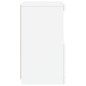 vidaXL Sideboard mit LED-Leuchten Weiß 41x37x67 cm vidaXL Sideboard mit LED-Leuchten Weiß 41x37x67 cm