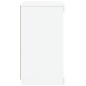 vidaXL Sideboard mit LED-Leuchten Weiß 41x37x67 cm vidaXL Sideboard mit LED-Leuchten Weiß 41x37x67 cm