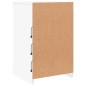 vidaXL Sideboard mit LED-Leuchten Weiß 41x37x67 cm vidaXL Sideboard mit LED-Leuchten Weiß 41x37x67 cm