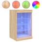 vidaXL Sideboard mit LED-Leuchten Sonoma-Eiche 41x37x67 cm vidaXL Sideboard mit LED-Leuchten Sonoma-Eiche 41x37x67 cm
