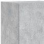 vidaXL 4-tlg. Wohnwand mit LED-Beleuchtung Betongrau Holzwerkstoff vidaXL 4-tlg. Wohnwand mit LED-Beleuchtung Betongrau Holzwerkstoff