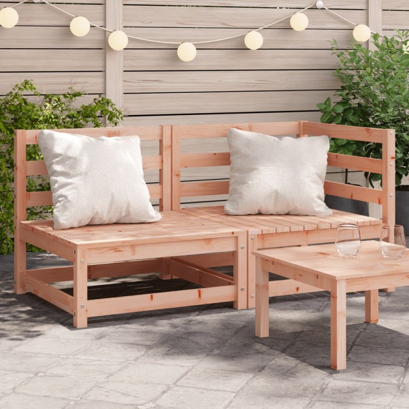 vidaXL Gartensofa 2-Sitzer Massivholz Douglasie vidaXL Gartensofa 2-Sitzer Massivholz Douglasie