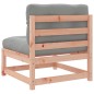 vidaXL Gartensofa ohne Armlehnen mit Kissen Massivholz Douglasie vidaXL Gartensofa ohne Armlehnen mit Kissen Massivholz Douglasie