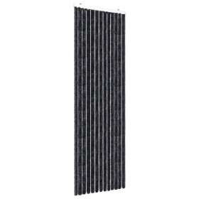vidaXL Insektenschutz-Vorhang Anthrazit 56x185 cm Chenille