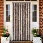 vidaXL Insektenschutz-Vorhang Beige und Hellbraun 56x200 cm Chenille vidaXL Insektenschutz-Vorhang Beige und Hellbraun 56x200 cm Chenille