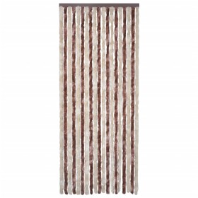 vidaXL Insektenschutz-Vorhang Beige und Hellbraun 56x200 cm Chenille
