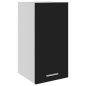vidaXL Hängeschrank Schwarz 29,5x31x60 cm Holzwerkstoff vidaXL Hängeschrank Schwarz 29,5x31x60 cm Holzwerkstoff