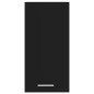 vidaXL Hängeschrank Schwarz 29,5x31x60 cm Holzwerkstoff vidaXL Hängeschrank Schwarz 29,5x31x60 cm Holzwerkstoff