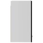 vidaXL Hängeschrank Schwarz 29,5x31x60 cm Holzwerkstoff vidaXL Hängeschrank Schwarz 29,5x31x60 cm Holzwerkstoff