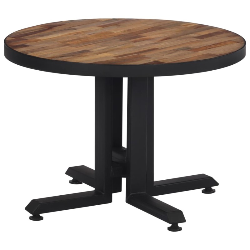 vidaXL Couchtisch Rund Ø55x40 cm Recyceltes Massivholz Teak vidaXL Couchtisch Rund Ø55x40 cm Recyceltes Massivholz Teak