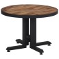 vidaXL Couchtisch Rund Ø55x40 cm Recyceltes Massivholz Teak vidaXL Couchtisch Rund Ø55x40 cm Recyceltes Massivholz Teak