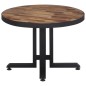 vidaXL Couchtisch Rund Ø55x40 cm Recyceltes Massivholz Teak vidaXL Couchtisch Rund Ø55x40 cm Recyceltes Massivholz Teak