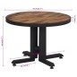 vidaXL Couchtisch Rund Ø55x40 cm Recyceltes Massivholz Teak vidaXL Couchtisch Rund Ø55x40 cm Recyceltes Massivholz Teak